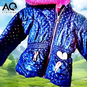 AQ Explore the Unknown clothing puffer jacket.